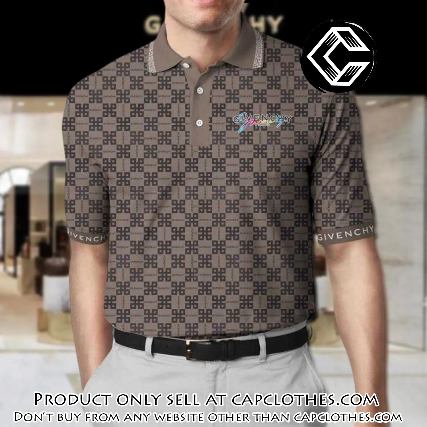 Givenchy premium polo shirt  luxury polo shirt for men pls516 cc0021681